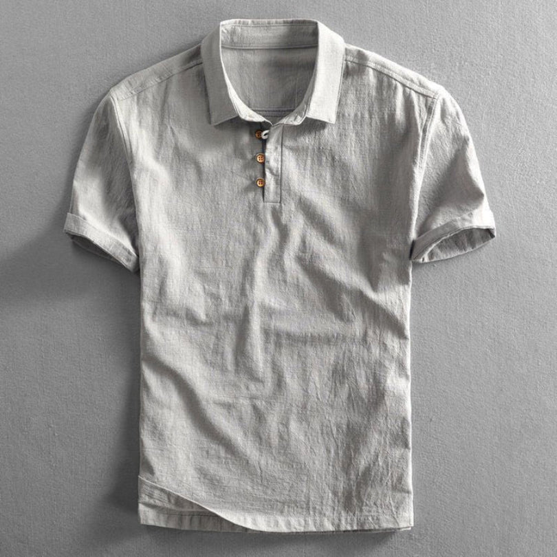 Camiseta de manga corta estilo japonés para hombre